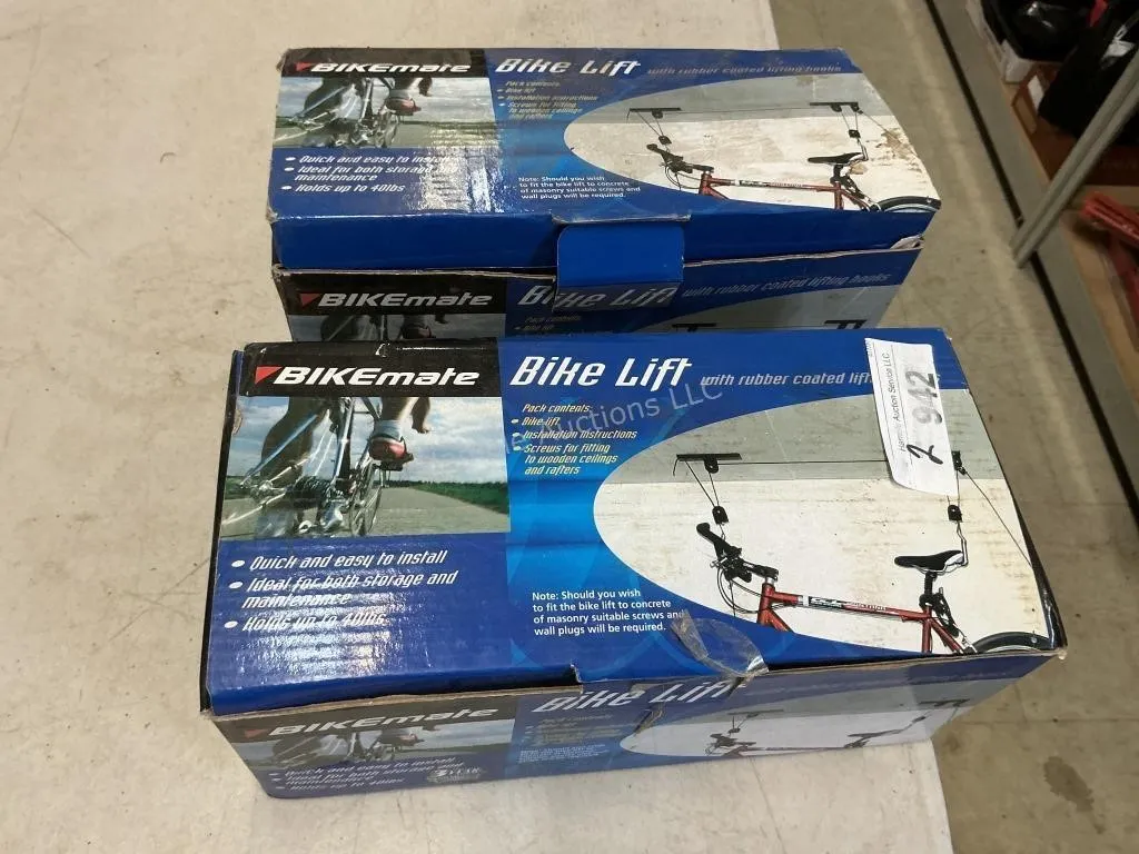 2 Bikemate Bike Lifts
