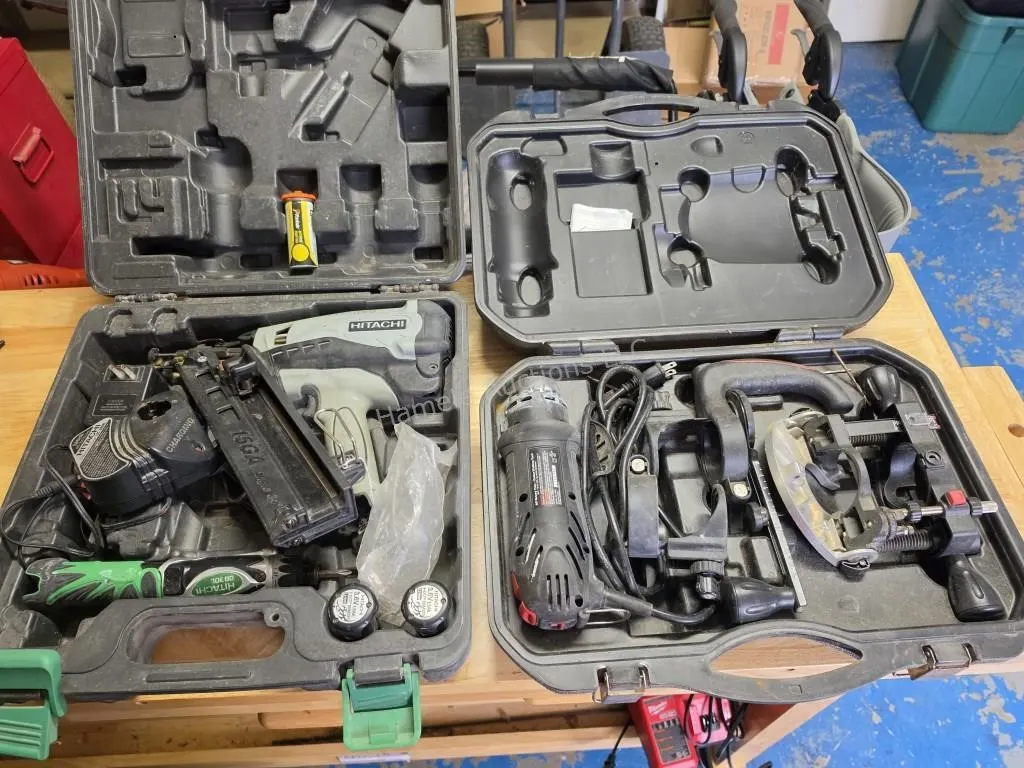 Nail gun and trim cutter
