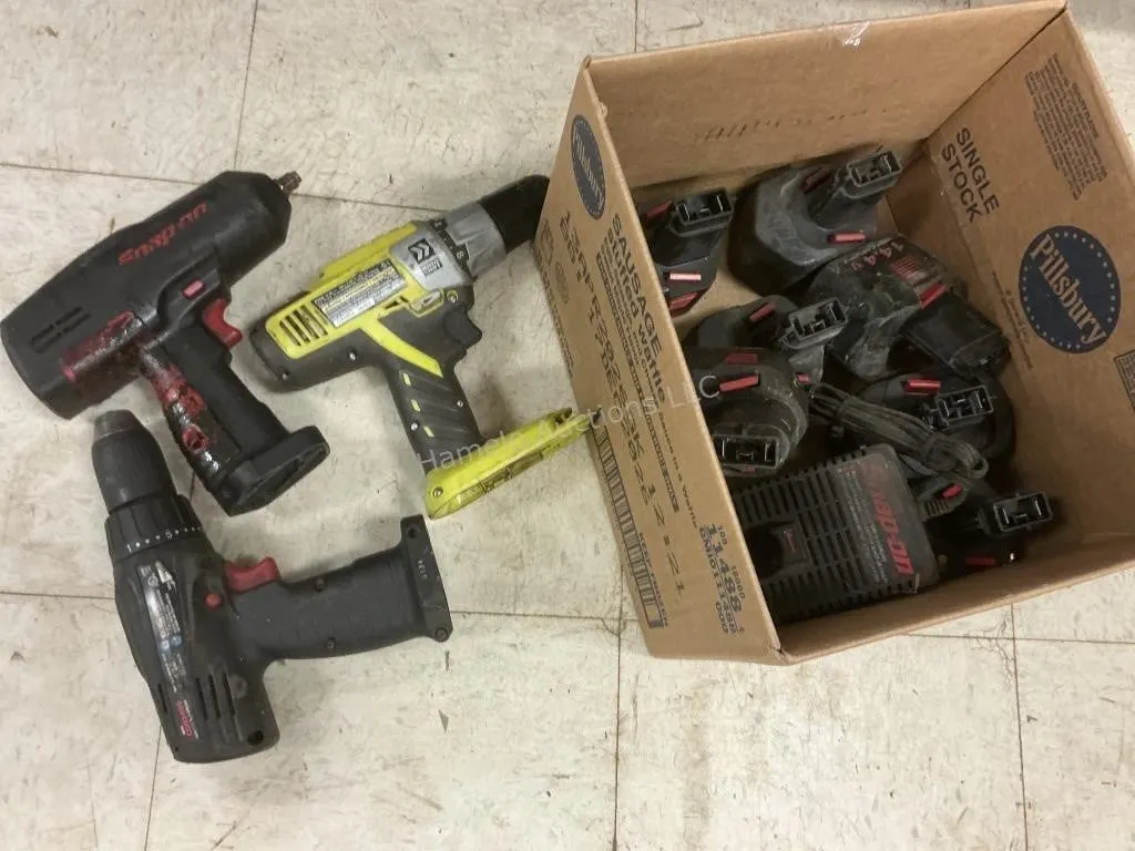 Cordless Drills & Chargers - Functionality Unknown