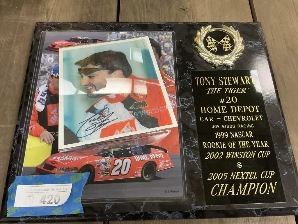 NASCAR Tony Stewart Items