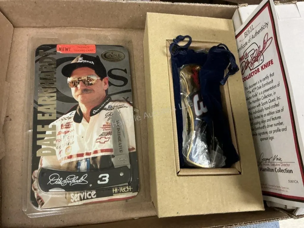 2 NASCAR Dale Earnhardt Knives