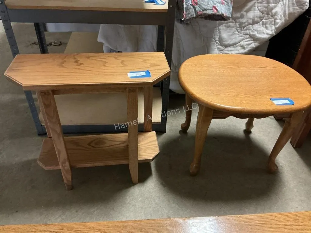 Two Small Tables