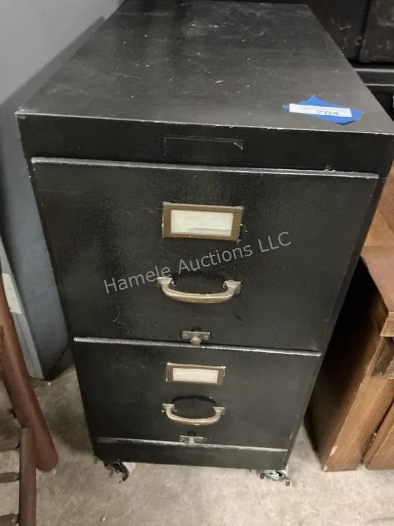 Wooden File Cabinet