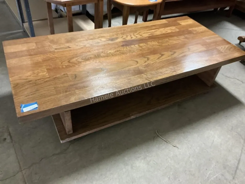 Large Coffee Table - Approx 68 x 30 x 15"