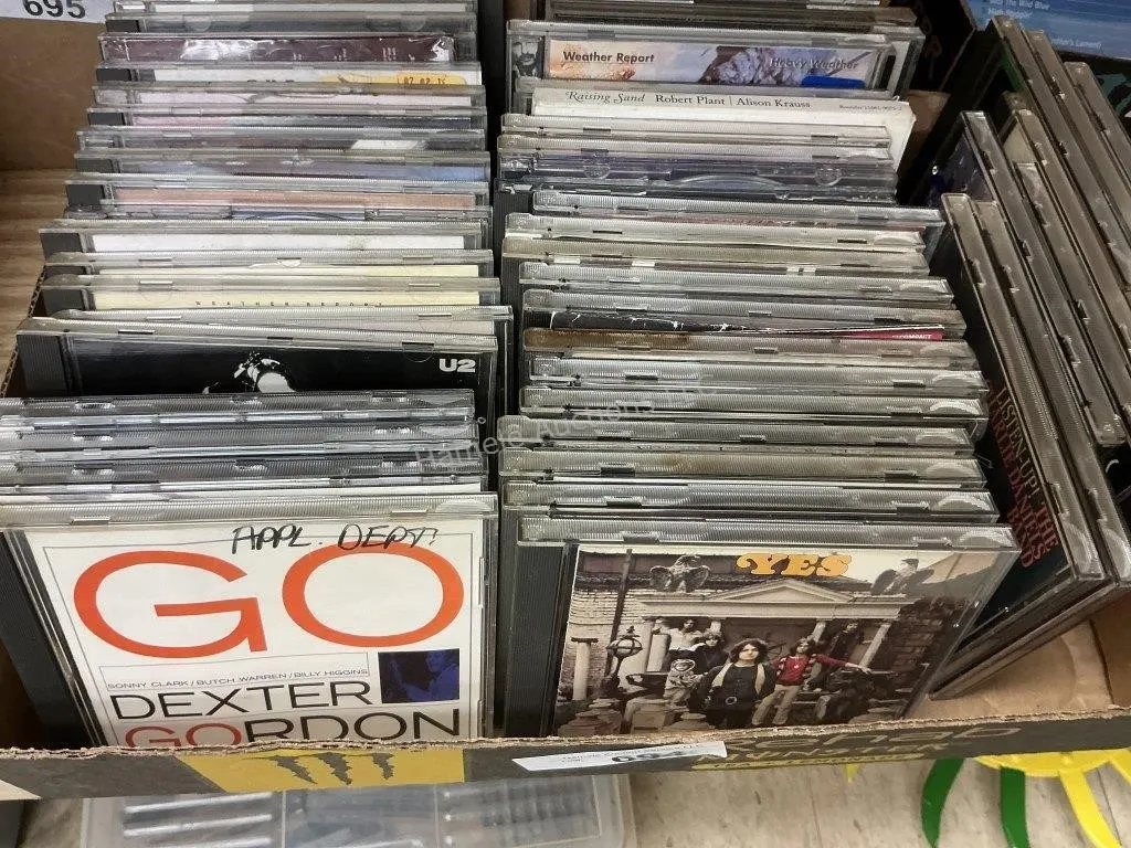 Music CDs - Rock, Blues, Pop