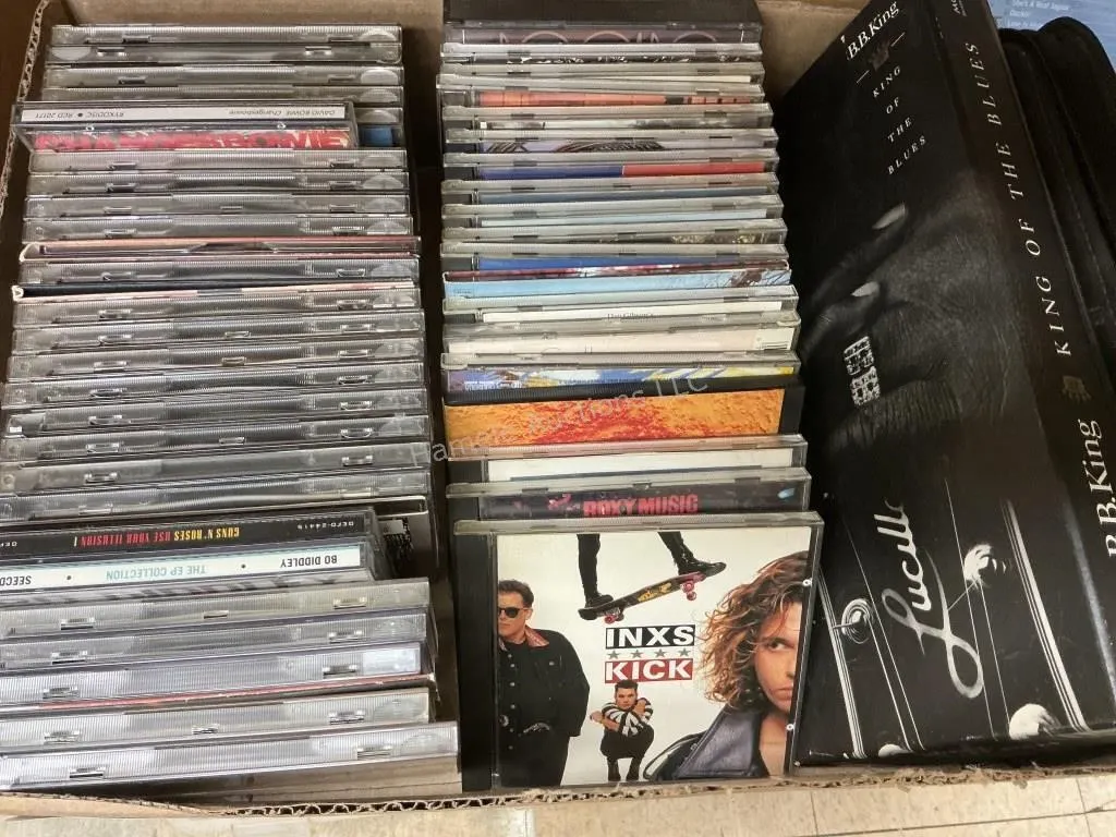 Music CDs - Rock, Blues, Pop
