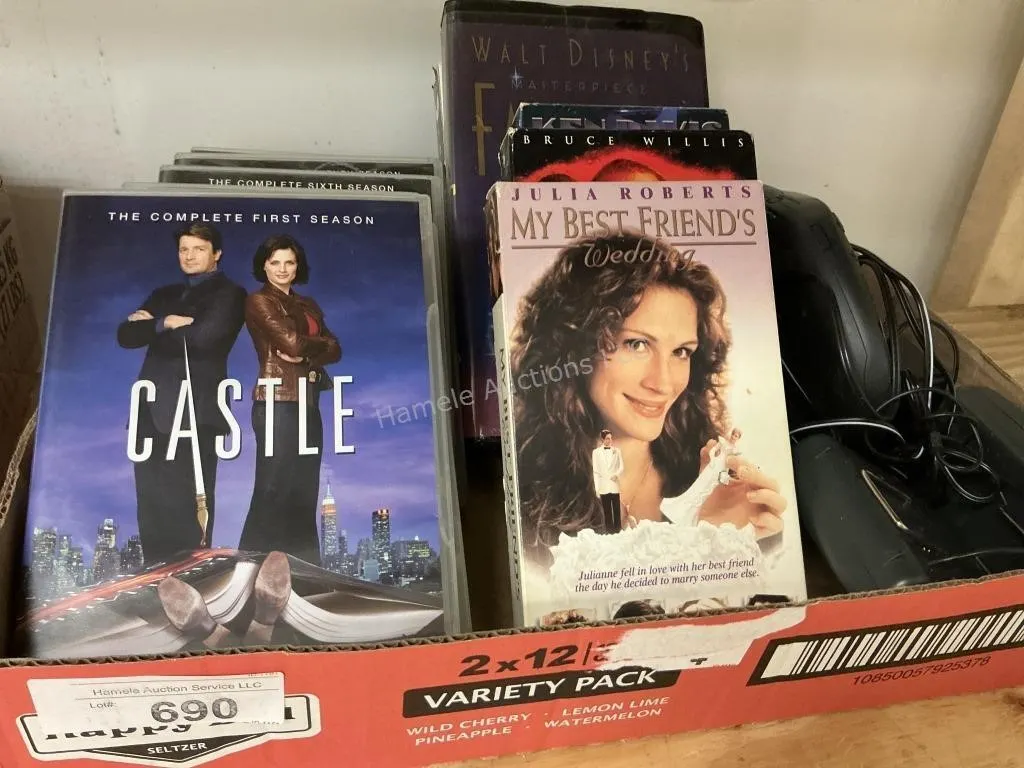 Castle DVDs & Other Items