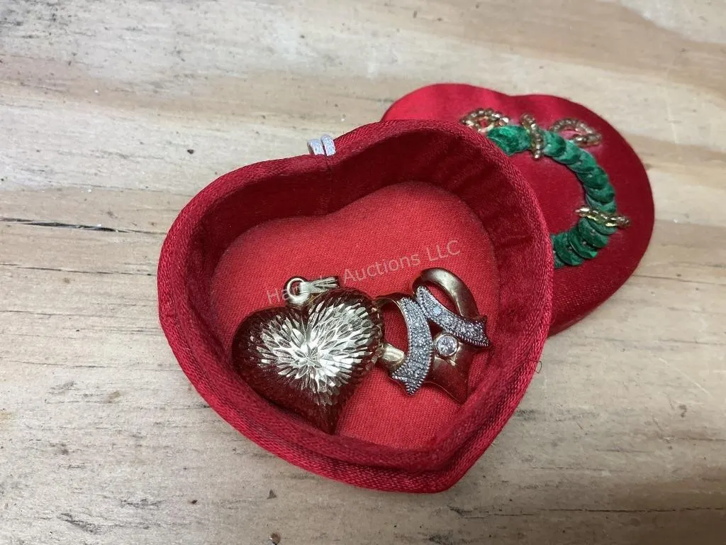 Two Pendants marked 14K