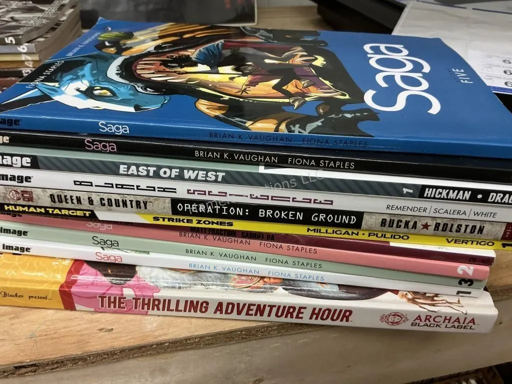 11 Assorted Comic Books