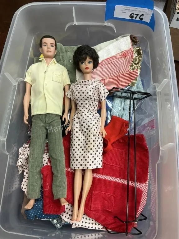 Vintage 1960s Barbie, Ken & Accessories