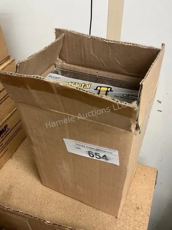 Box of 6 pkgs. Sheet Metal Screws