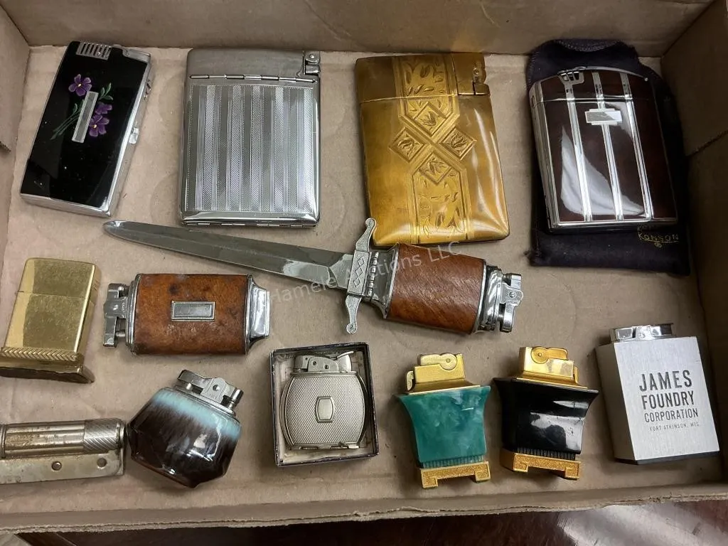 13 Assorted Lighters