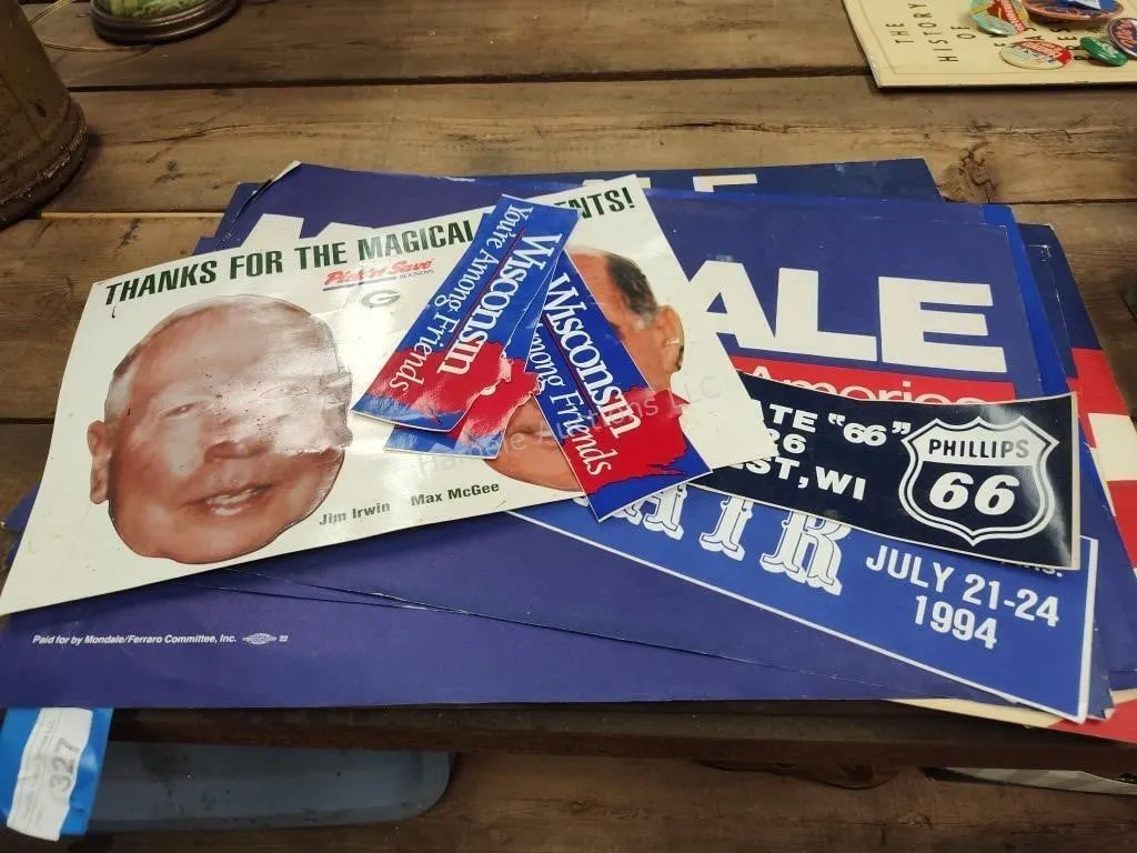Signs and bumper stickers