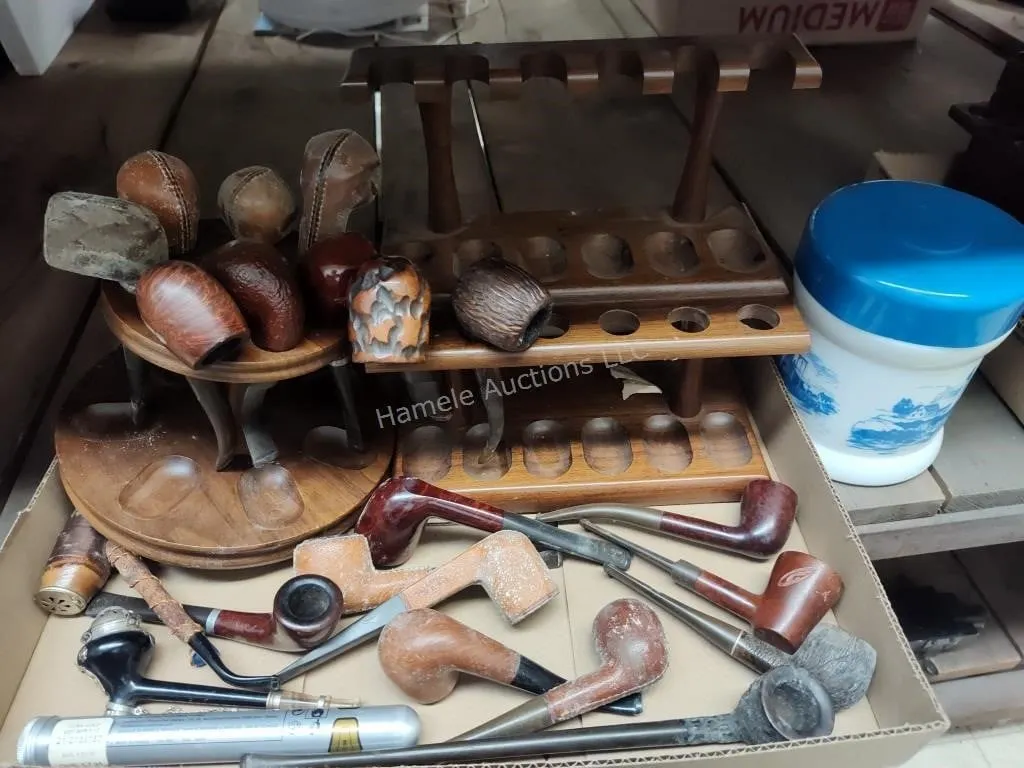 Pipes and container