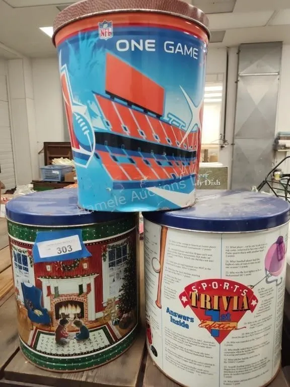 3 cans