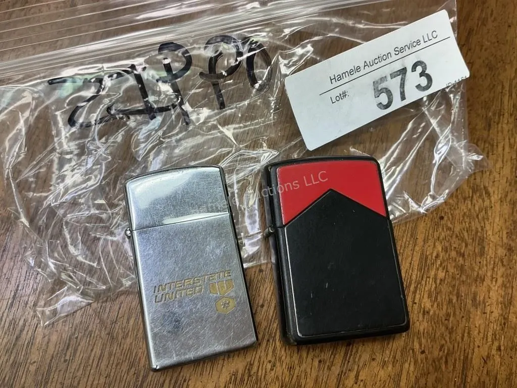 Baggie of Zippo Lighters
