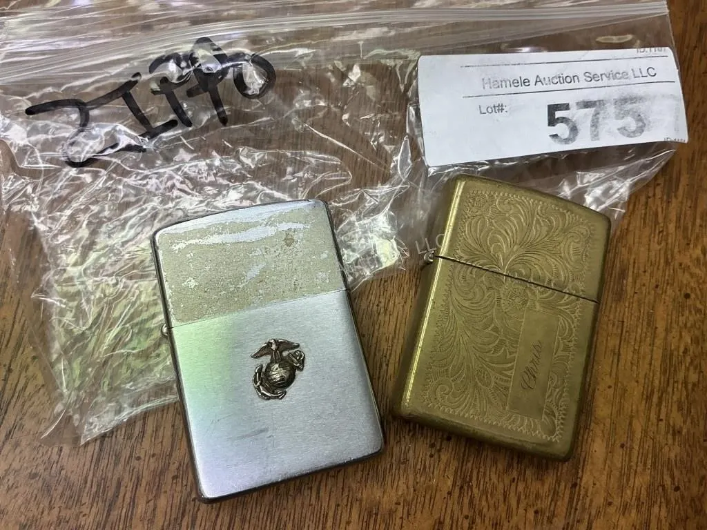 Baggie of Zippo Lighters