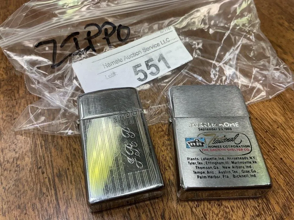 Baggie Zippo Lighters