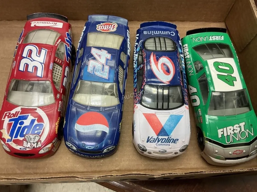 4 Racing Champions Cars
