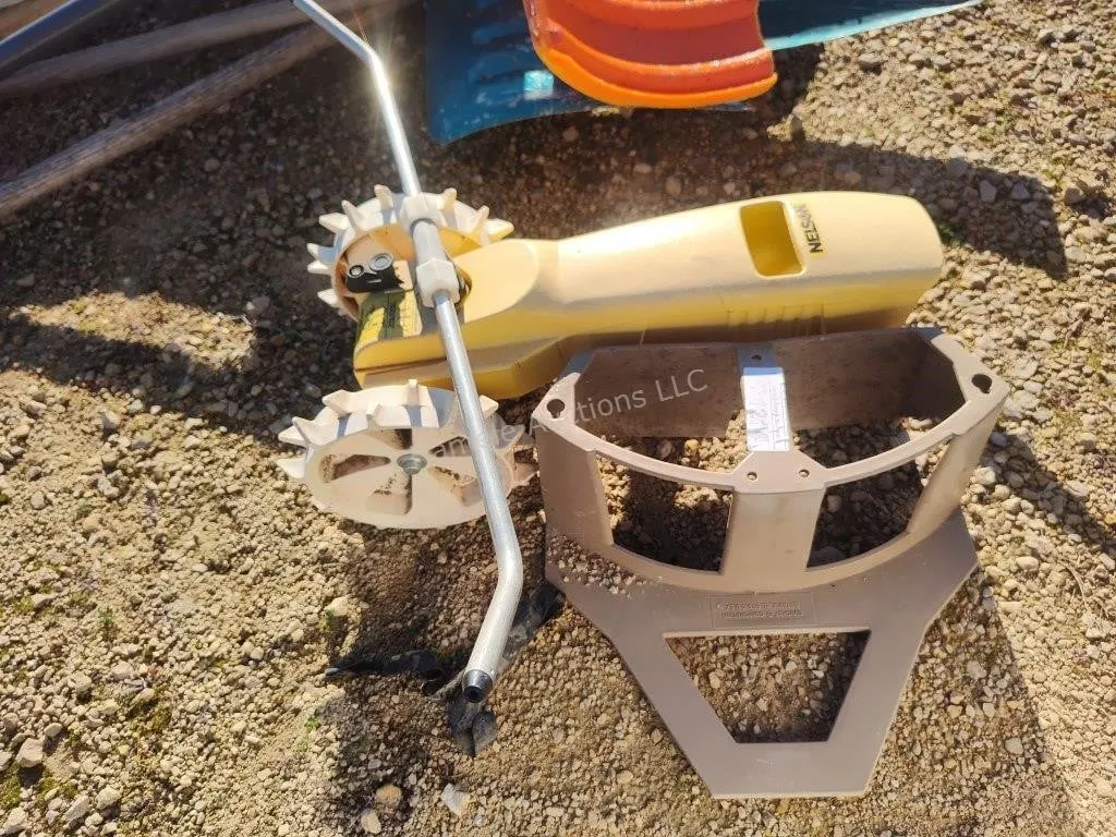 Sprinkler and hose hanger