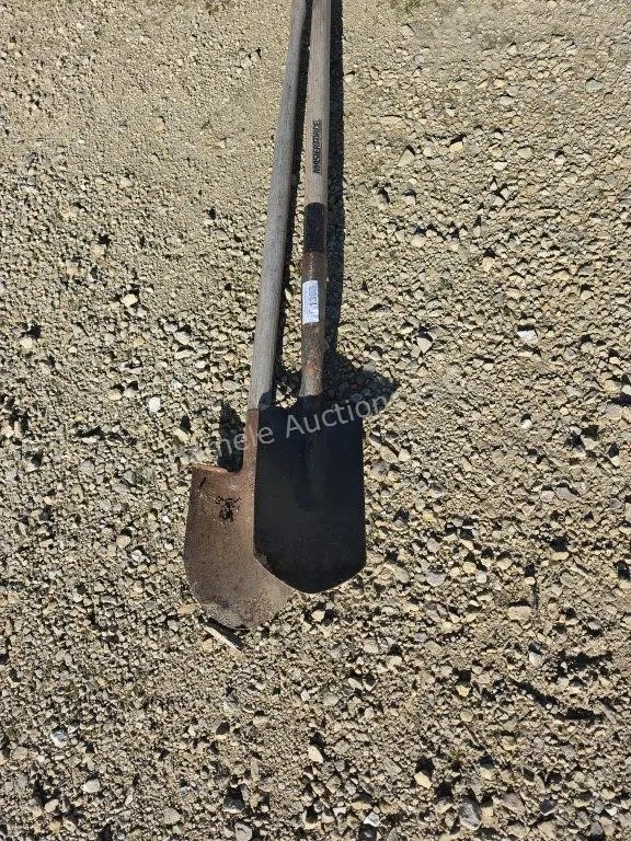 2 shovels