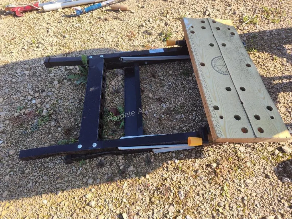 Folding work stand