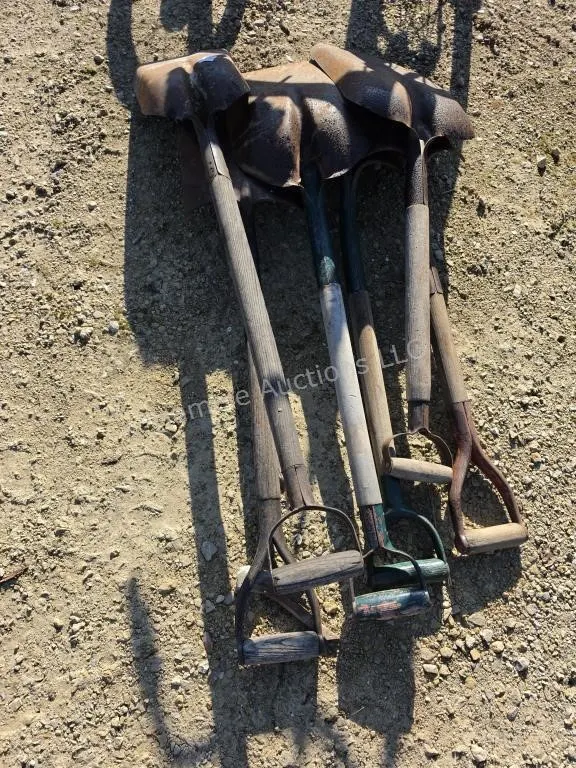 6 shovels