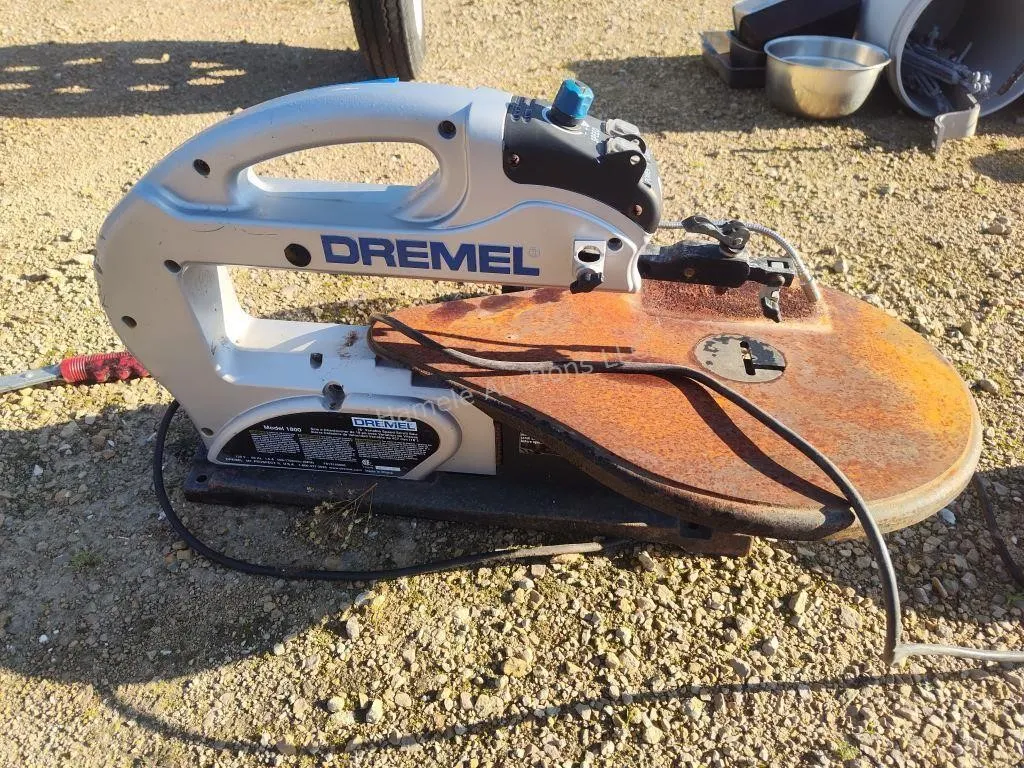 Dremel scroll saw