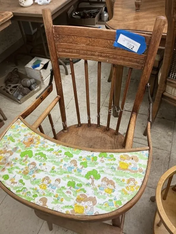 Antique High Chair