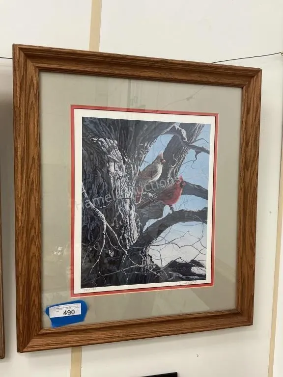 Signed Print by Bruce Miller # 320/1160