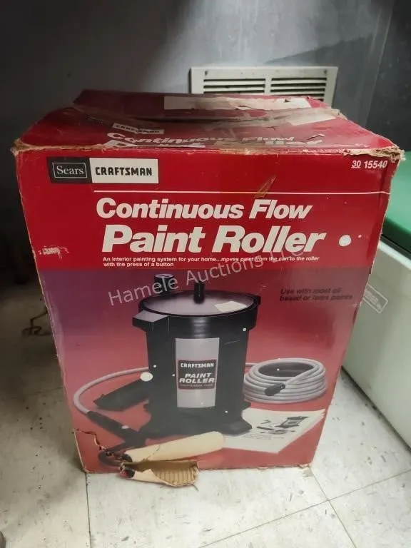 Craftsman continuous flow paint roller
