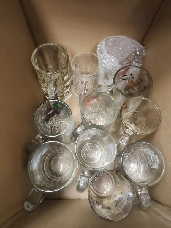 Beer glasses