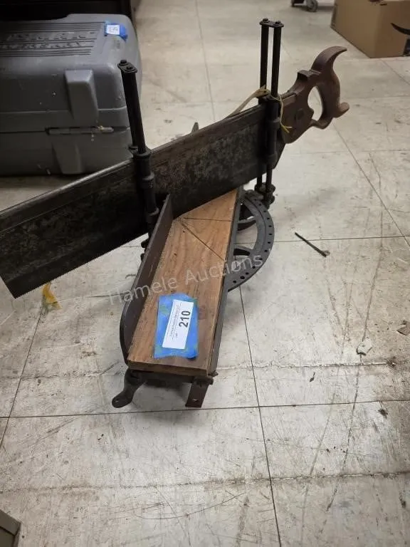 Antique miter saw