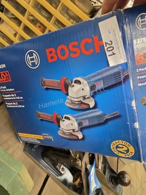 2 Bosch grinders