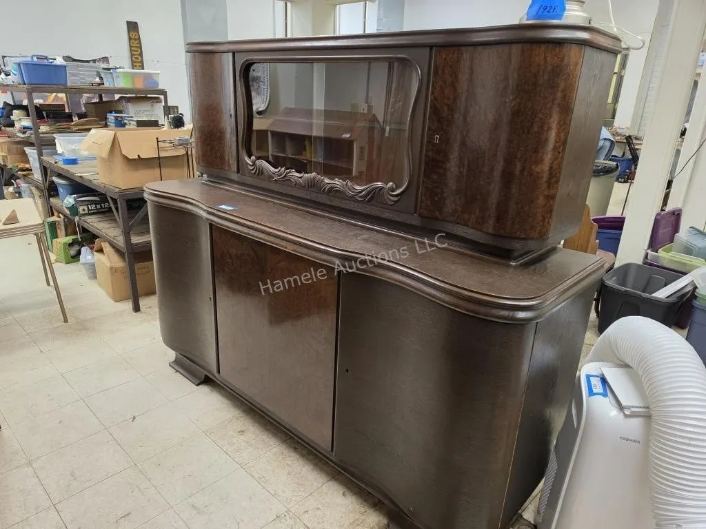 Art Deco Buffet and contents
