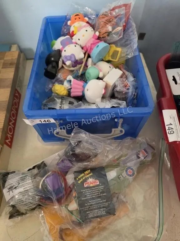 Assorted kids toys
