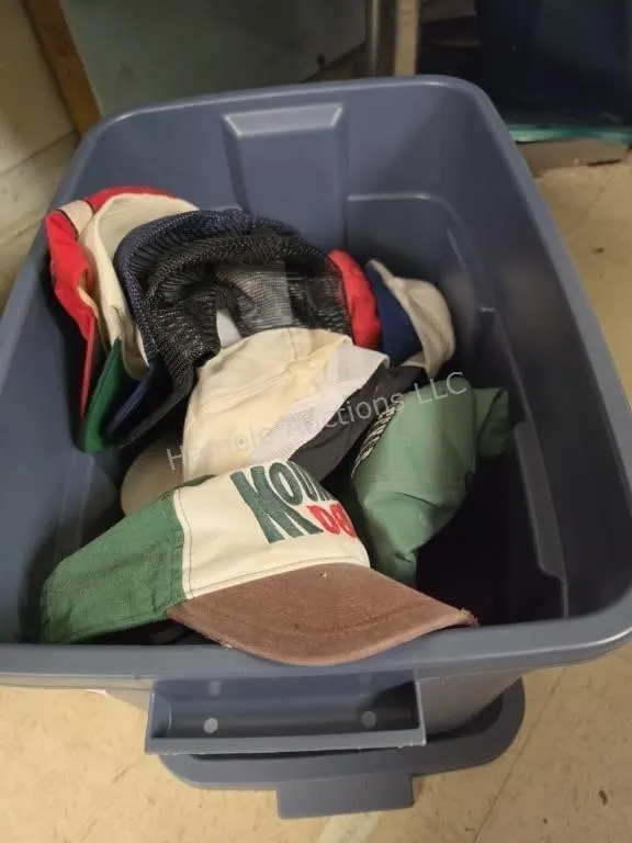 Assorted baseball caps