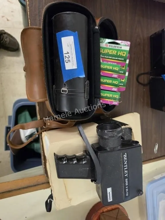 Assorted cameras and lense