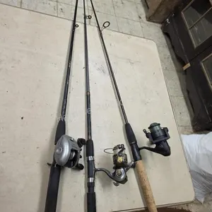 3 rod and reels
