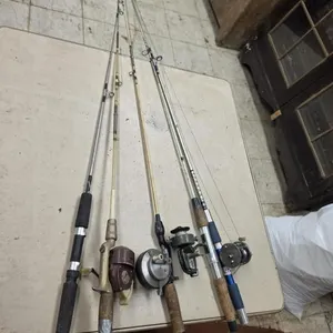 Assorted Rods and Reels