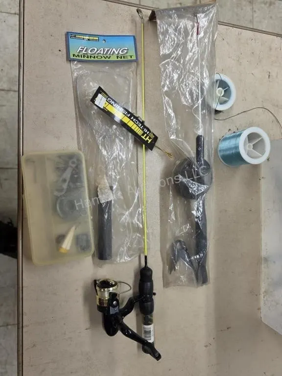 Ice fishing items
