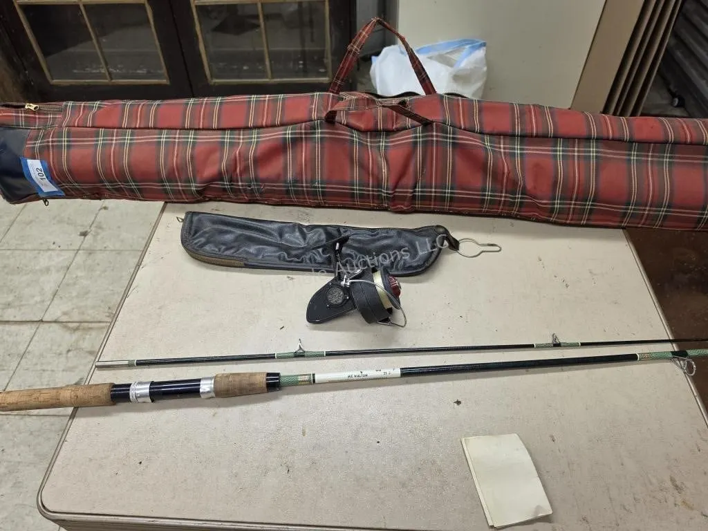 Ike Walton Rod, Dam Quick real and bag
