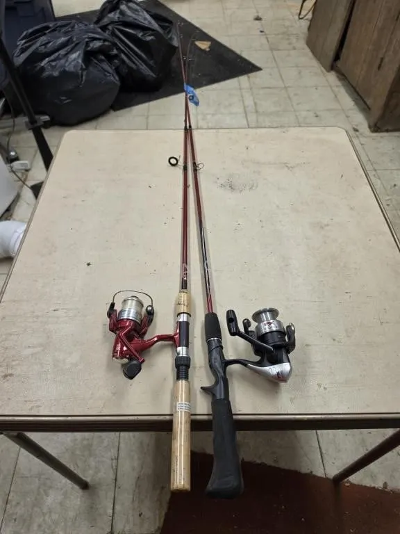 2 rod and reels