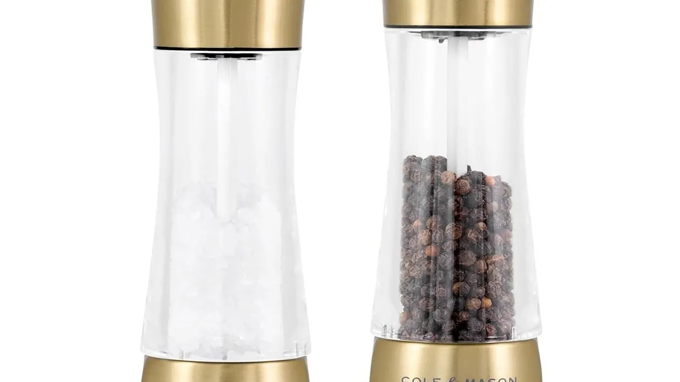 Cole Mason Derwent Salt Pepper Mill Set 190mm