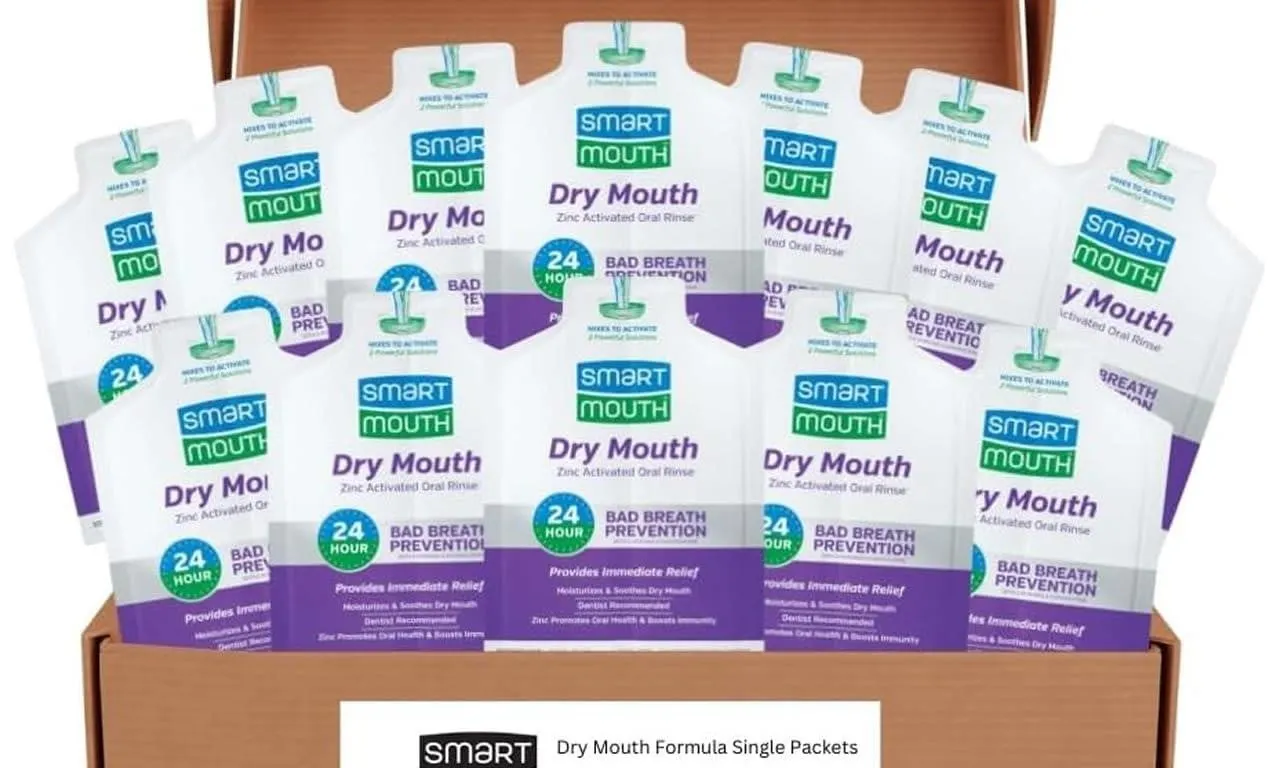 SmartMouth Dry Mouth Oral Rinse 50ct