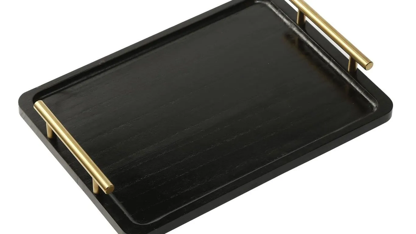 Peker Wooden Serving Tray 12 x 3 x 7