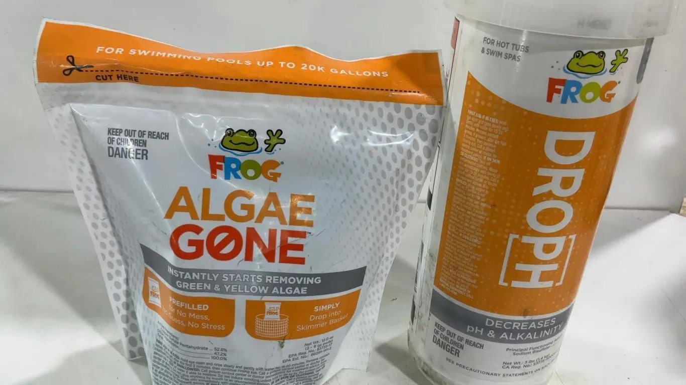 Frog Algae Gone and Droph Pool Maintenance Bundle