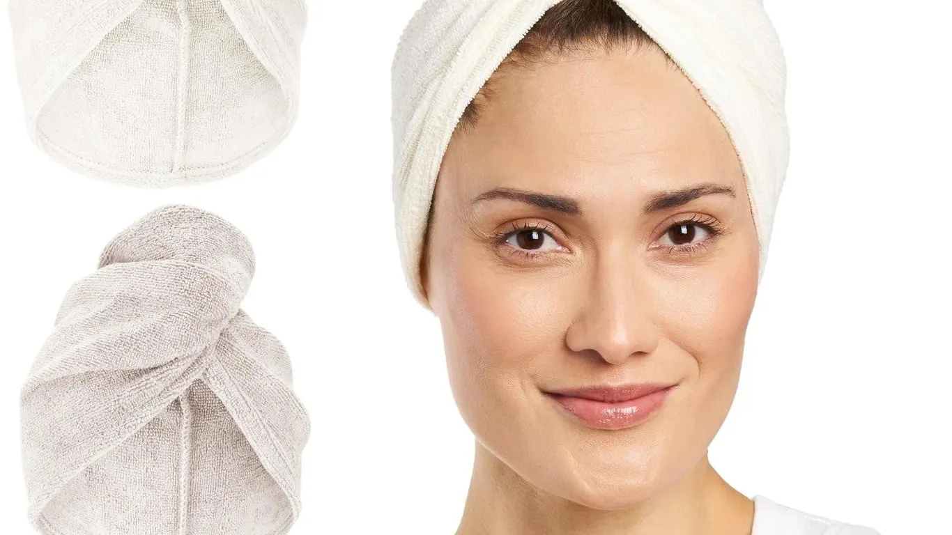 Turbie Twist Microfiber Hair Towel Large 2 Pack