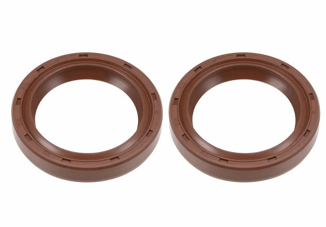 Uxcell Fluorine Rubber Oil Seal 30x40x7mm 2pk