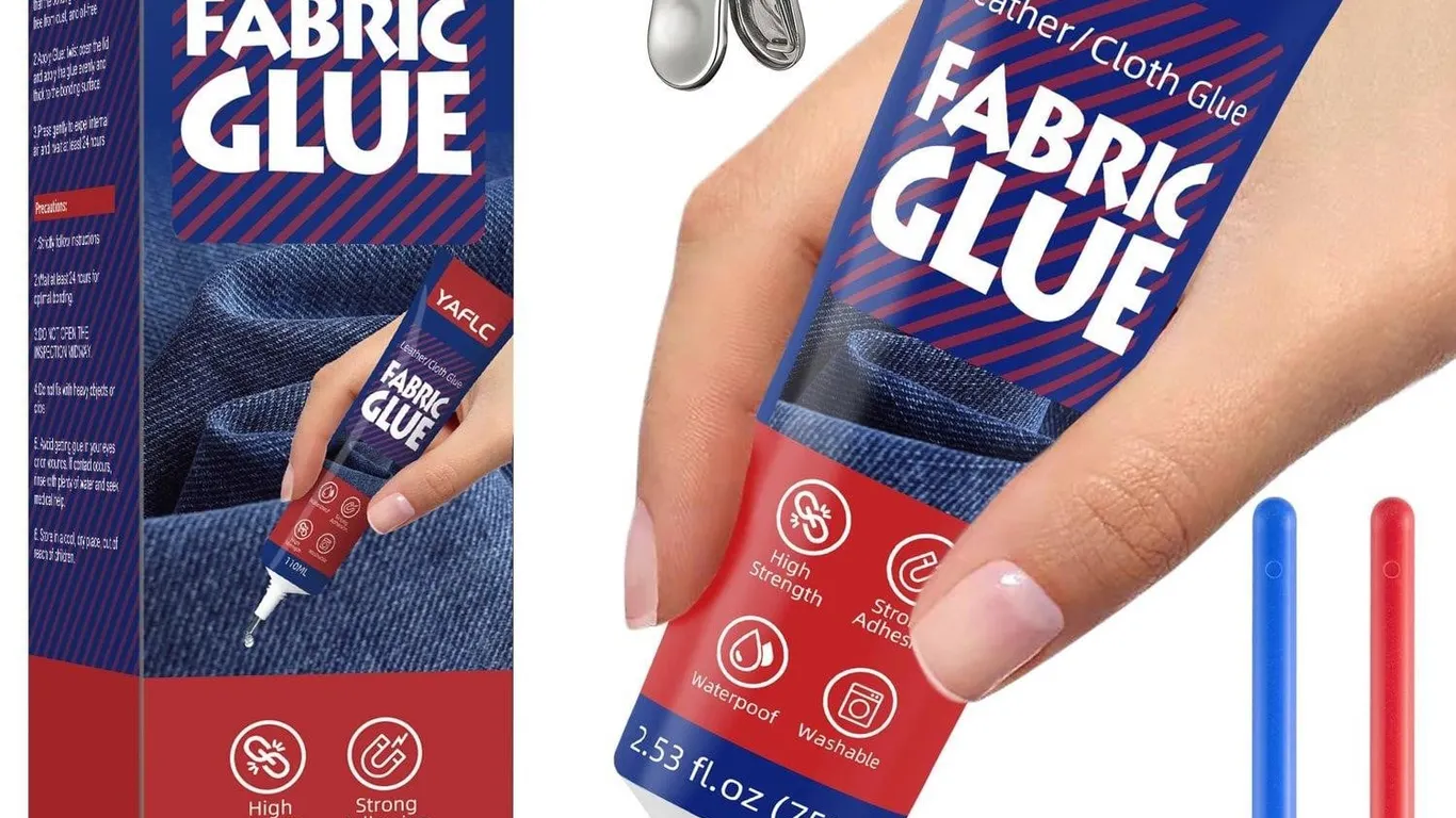 Yaflc Permanent Fabric Glue 75ml